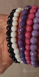 braccialetti perline colorati