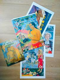 collezione Gauguin 6 stampe d'arte+rivista
