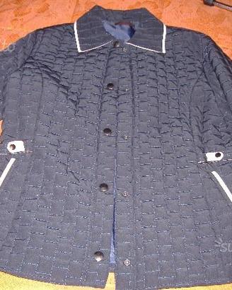 Giubino trapuntato primaverile blu TG XL