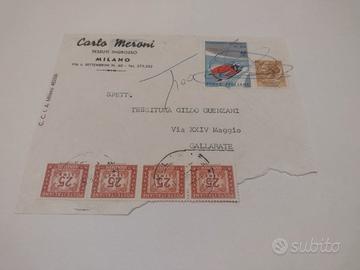 buste affrancatura mista - commemorative