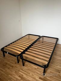 2 letti singoli 190x80 cm