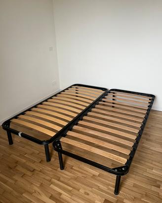 2 letti singoli 190x80 cm
