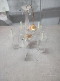 lampadario in cristallo