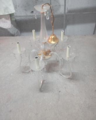 lampadario in cristallo