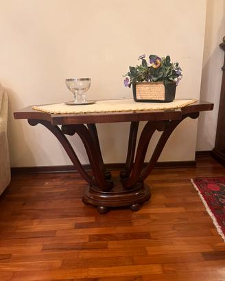 Console/tavolo da ingresso in legno stile classico