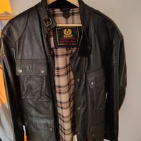 giacca Belstaff originale in pelle taglia XL