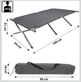 Brandina tipo militare per campeggio