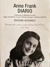 Libro “DIARIO” di Anne Frank