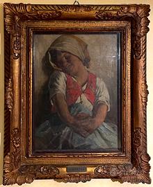 Luigi Serena, 1935, olio su tavola.