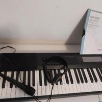 tastiera CDP-220R Casio +base+microfono e cuffie