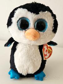 Peluche Pinguino con teneri occhioni altezza 18 cm