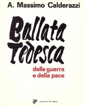 Ballata tedesca della guerra e della pace