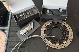 IMPIANTO FRENO RADIALE ACCOSSATO