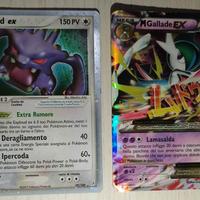 Carte Pokemon: Exploud Ex 2007 + Mega Gallade Ex 2