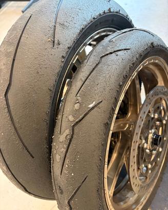 PIRELLI slick SBIK e supercorsa  120/70  180/60