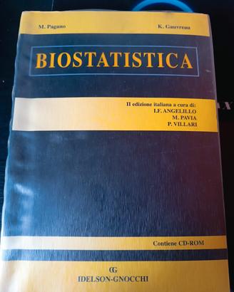 Manuale di Biostatistica- M.Pagano 