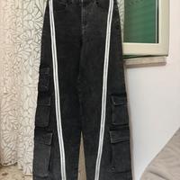 Jeans cargo nero NUOVO