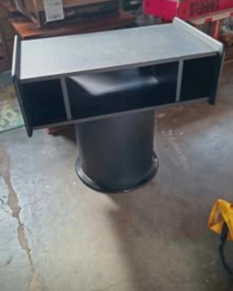Mobile porta TV nero girevole