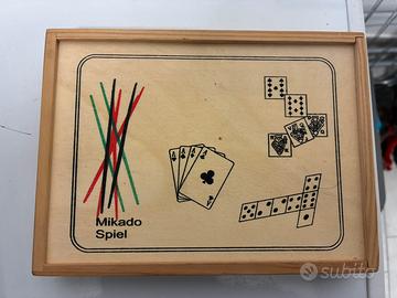 Set Giochi da Viaggio in Legno