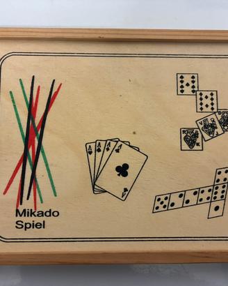 Set Giochi da Viaggio in Legno