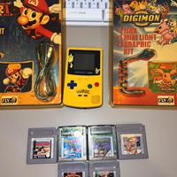 Gameboy color giallo special edition pokemon