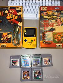 Gameboy color giallo special edition pokemon