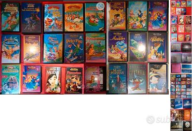 VHS Disney, Winx, DVD, Dischi vinile e altri