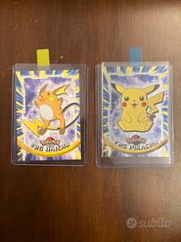 TOPPS PIKACHU E RAICHU