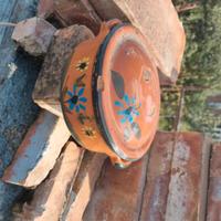 ciotola o  tegame  terracotta smaltata