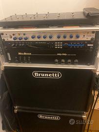 rack professionale per chitarra