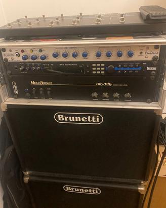 rack professionale per chitarra
