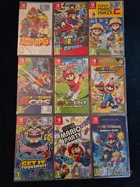 Giochi super Mario nintendo switch 