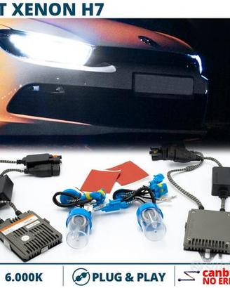 KIT XENON H7 Luci Bianche 6000K PROFESSIONALE 65W
