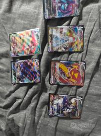 Lotto carte Pokemon giapponesi 