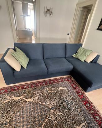 DIVANO chaise longue 160x280 + POUF Letto 75x75