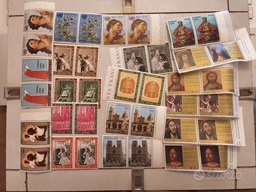 lotto francobolli Poste Vaticane