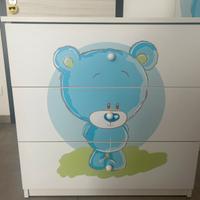 Armadio e cassettiera bambino