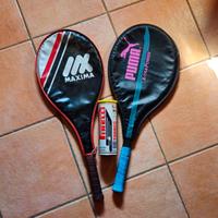 🎾 Coppia Racchette Tennis + Palline