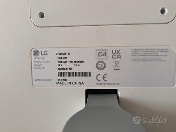 Monitor LG UHD 4K 68CM/27