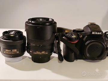Nikon D5200 + 18-108 f/3.5-5.6 + 35mm f/1.8G