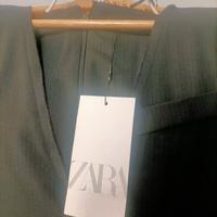 Zara tuta elegante gessato 