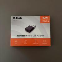 Adattatore rete Wi-Fi USB D-Link