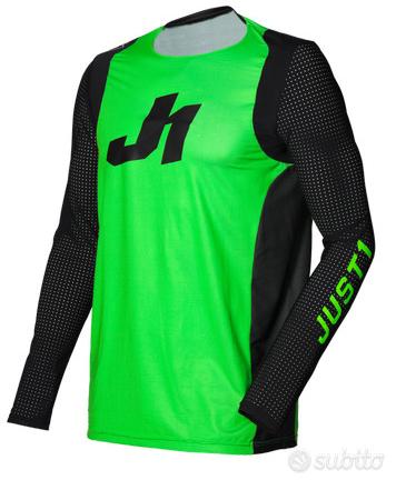 Maglia BIMBO Cross Enduro Just1 J-FLEX Aria Verde