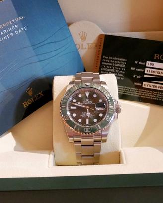 Rolex Submariner “Hulk” 116610LV Verde Ceramic
