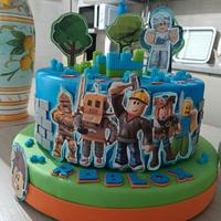 TORTA SCENOGRAFICA ROBLOX