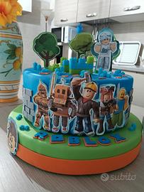 TORTA SCENOGRAFICA ROBLOX