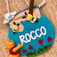 Fiocco nascita Winnie the Pooh