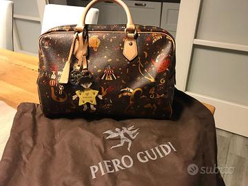 Borsa Bauletto Marrone Piero Guidi Magic Circus