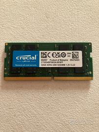 sodimm 32 GB DDR4-3200 CRUCIAL