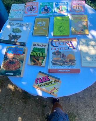 Lotto Libri di Cucina, Ricettari e Alimentazione